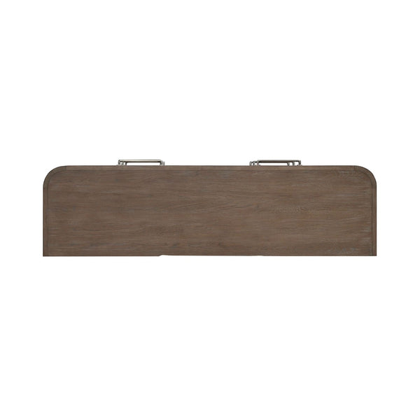 Liberty Furniture South Bend Burnished Clay 6-Drawer Dresser with Satin Pewter Bar Pull Hardware
