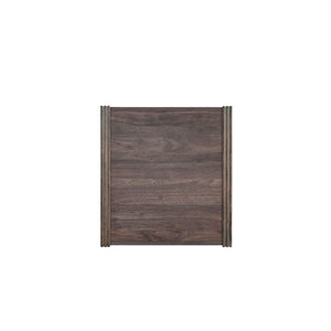 Liberty Furniture Modern Edge Caffe End Table with Plinth Style Base