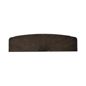 Liberty Furniture Cascade Falls Satin Espresso Buffet with Custom Satin Nickel Bar Pulls