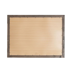 Liberty Furniture Modern Edge Caffe Landscape Mirror with Wide Picture Frame Molding
