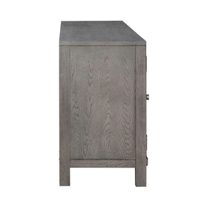 Liberty Furniture Fireplace TV 78-Inch Console with 2 Wood Framed Doors