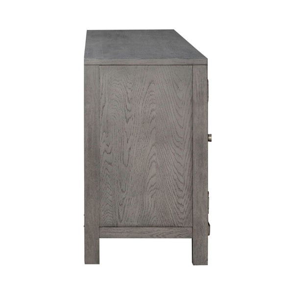 Liberty Furniture Fireplace TV 78-Inch Console with 2 Wood Framed Doors
