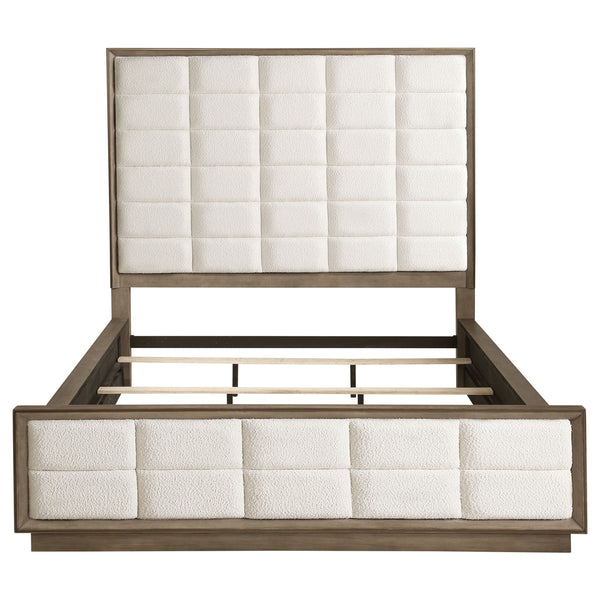 Coaster Durango 80-Inch California King Panel Bed Taupe Oak