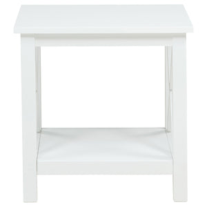 Coaster Skyview 3-Piece Rectangular Lift Top Coffee Table Set White