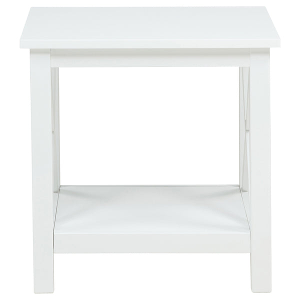 Coaster Skyview 3-Piece Rectangular Lift Top Coffee Table Set White