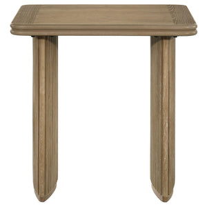 Coaster Adina 2-Piece Wood Coffee Table Set Distressed Light Brown