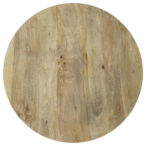 Coaster Touhy Round Solid Wood Cocktail Coffee Table Natural Mango