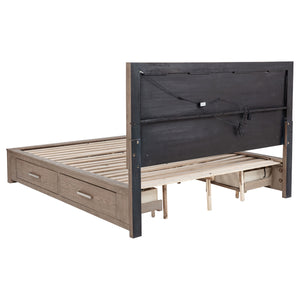 Coaster Kenora 4-Piece California King Bedroom Set Barley Brown