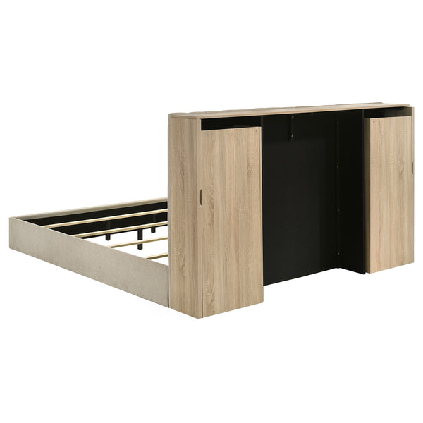 Coaster Arielle 5-Piece King Bedroom Set Light Oak