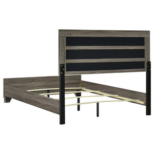 Coaster Wright 4-Piece King Bedroom Set Brown Oak