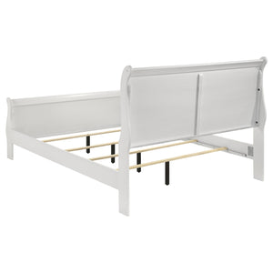 Coaster Louis Philippe 4-Piece Queen Bedroom Set White