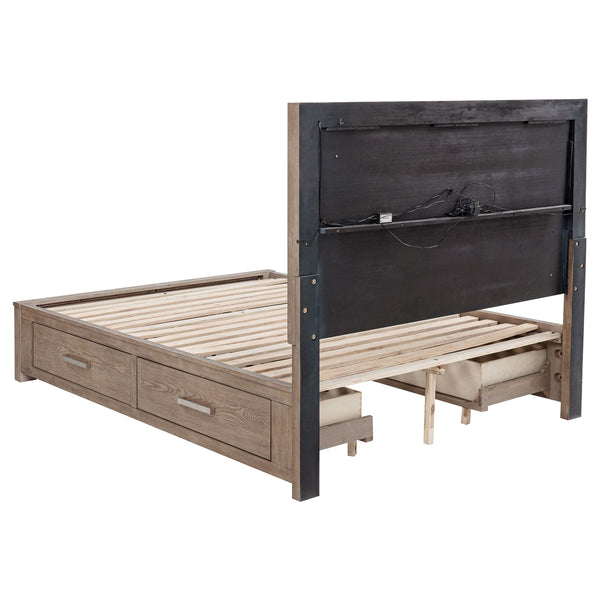 Coaster Kenora 5-Piece Queen Bedroom Set Barley Brown