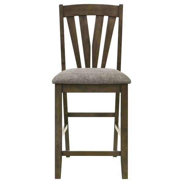 Coaster Canfield Counter Height Dining Side Chair Brown