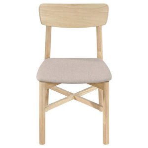 Coaster Parkridge Dining Side Chair White Washed