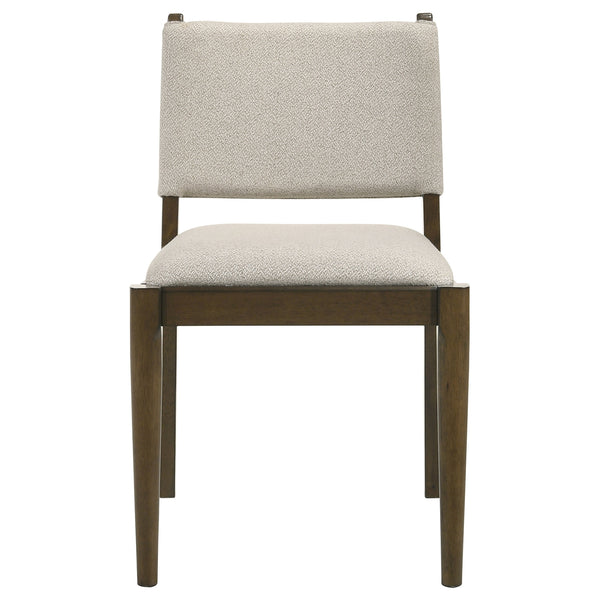 Coaster Ottowa Upholstered Dining Side Chair Brown