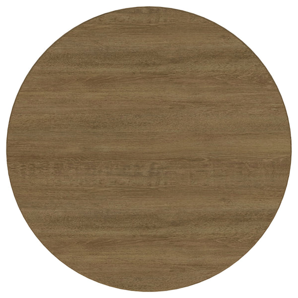 Coaster Arini 5-Piece Round Dining Room Table Set Sand Wash