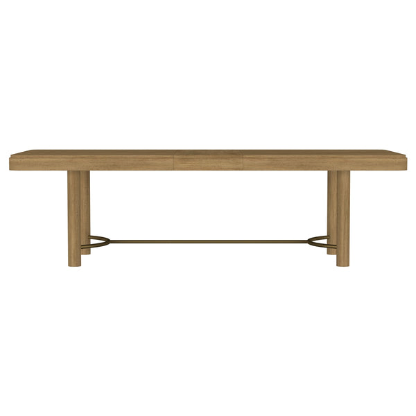 Coaster Arini 5-Piece Extension Leaf Dining Table Set Sand Wash