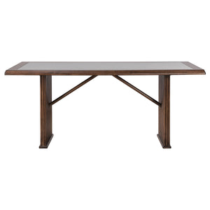 Coaster Sherwood 7-Piece Rectangular Dining Table Set Brown