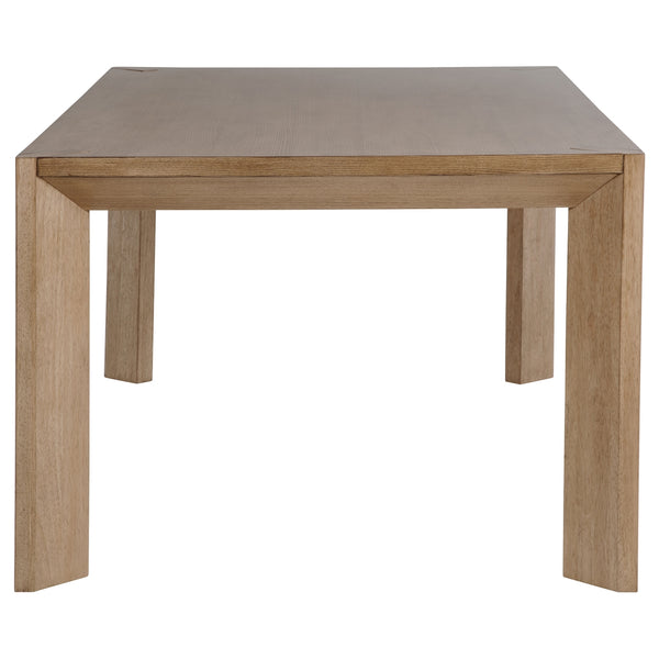 Coaster Bruner 72-Inch Rectangular Wood Dining Table Natural Brown