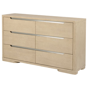Coaster Ladera 6-Drawer Bedroom Dresser Light Elm