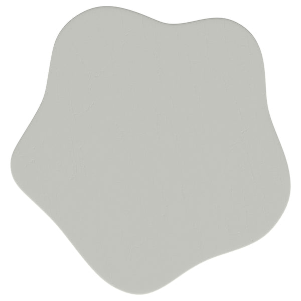 Coaster Perth 17-Inch Side Table With Cloud-Shaped Top Off White