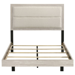 Coaster Trenton 54-Inch Wood Full Panel Bed Rustic Cream