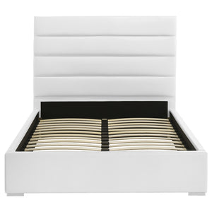 Coaster Felicity 53-Inch Upholstered Full Platform Bed White