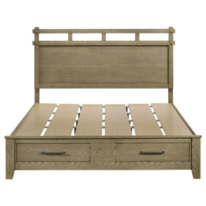 Coaster Hazlewood 59-Inch King Storage Bed Vineyard Oak