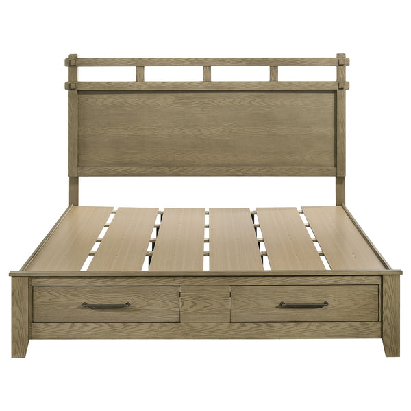 Coaster Hazlewood 59-Inch King Storage Bed Vineyard Oak
