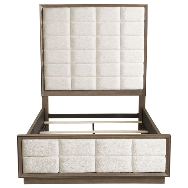 Coaster Durango 80-Inch Queen Panel Bed Taupe Oak