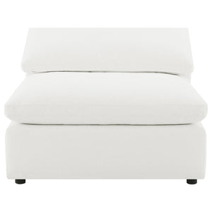 Coaster Raleigh 5-Piece Boucle Upholstered Modular Sectional Ivory