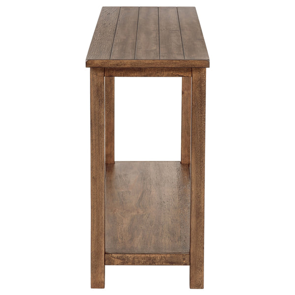 Coaster Payne Wood Entryway Sofa Console Table Distressed Brown