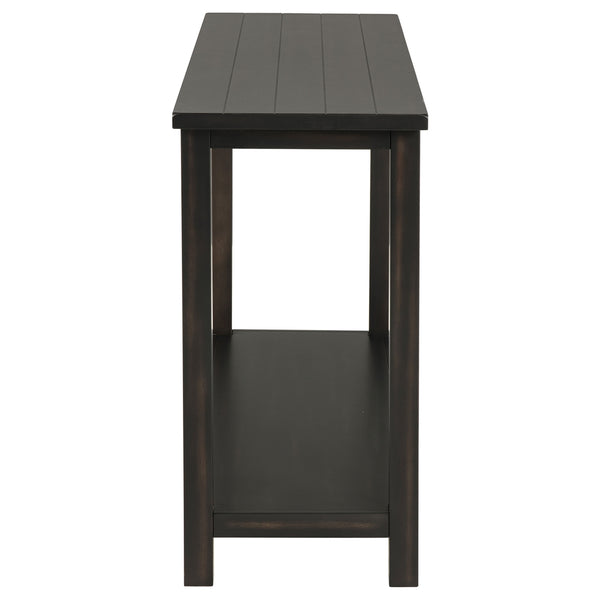 Coaster Payne Wood Entryway Sofa Console Table Java