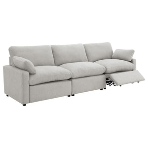 Coaster Collins Modular Power Sofa Grey
