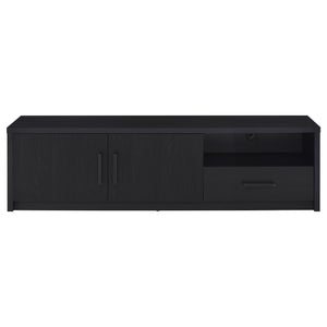 Coaster Murray 70-Inch 2-Door Tv Stand Media Console Black