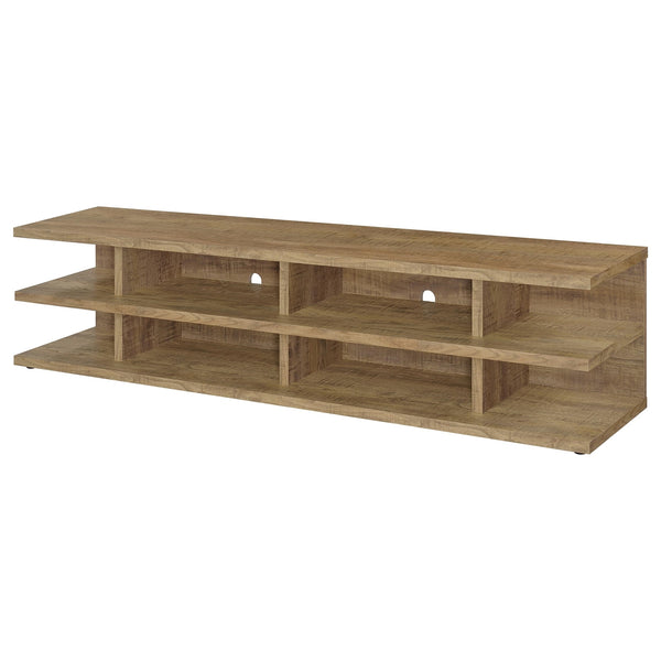 Coaster Cartmill 78-Inch 2-Tier Tv Stand Media Console Mango