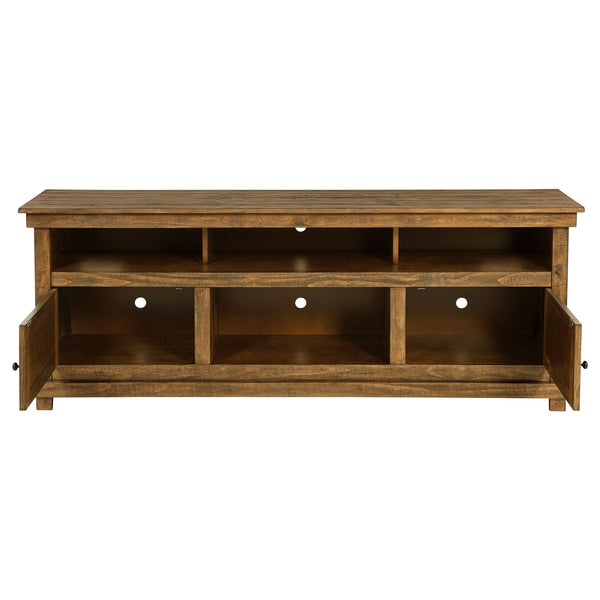 Coaster Payne 70-Inch Tv Stand Media Console Distressed Brown