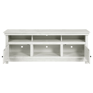 Coaster Payne 70-Inch Tv Stand Media Console Distressed White
