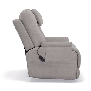 Flexsteel Zero Gravity Zecliner Model 2 Fabric Power Sleep Recliner with Power Headrest & Lumbar in Dove