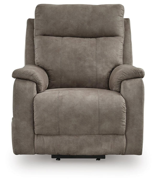 Crestmeade Power Lift Heat & Massage Recliner Fossil
