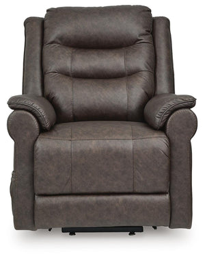 Oatman Power Lift Heat & Massage Recliner Umber