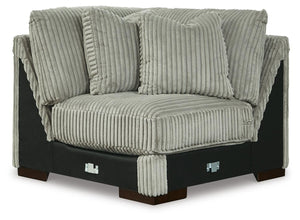 Lindyn 4-Piece Sectional with Chaise Fog