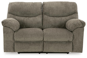 Alphons Manual Reclining Loveseat Putty