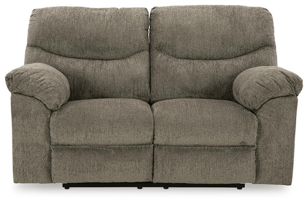 Alphons Manual Reclining Loveseat Putty