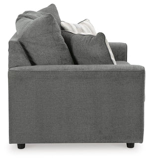 Stairatt Fabric Stationary Loveseat Gravel
