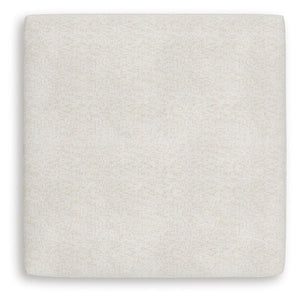 Donelson Creek Oversized Accent Ottoman Vanilla