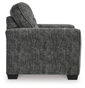 Lonoke Stationary Oversized Chair Gunmetal
