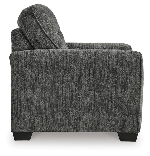 Lonoke Stationary Oversized Chair Gunmetal