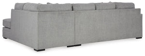 Casselbury 2-Piece Stationary Sectional with Chaise Cement