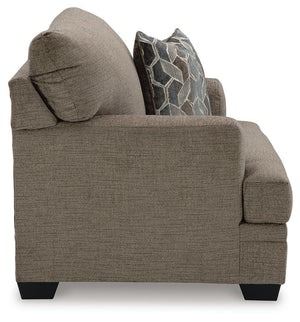 Stonemeade Oversized Stationary Fabric Chair Nutmeg